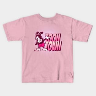 Bunnycore Toon town Express YXE Kids T-Shirt